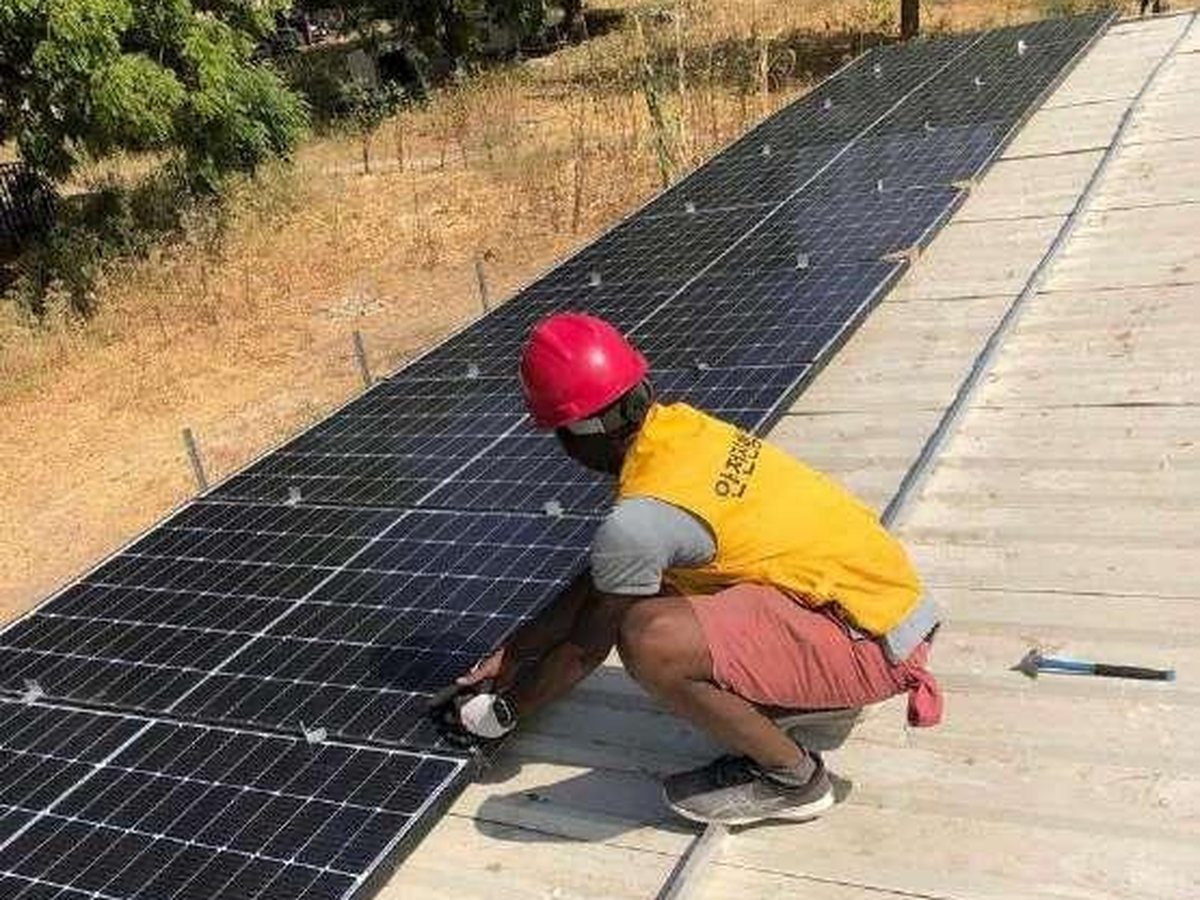 7KWh inverter system, training centre